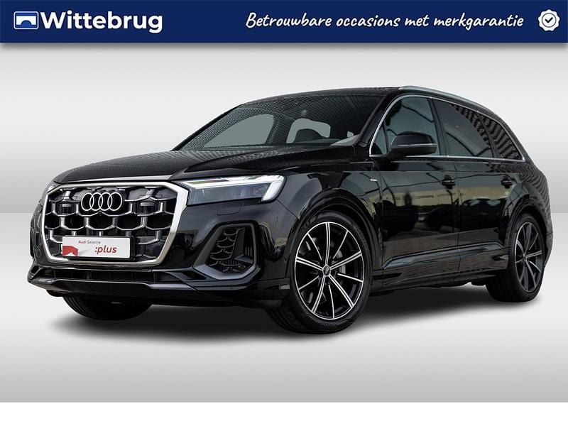 Zwart Nieuw 2025 Audi Q7 Proline SUV | € 94.950 (Goede deal) - Afbeelding 1/4