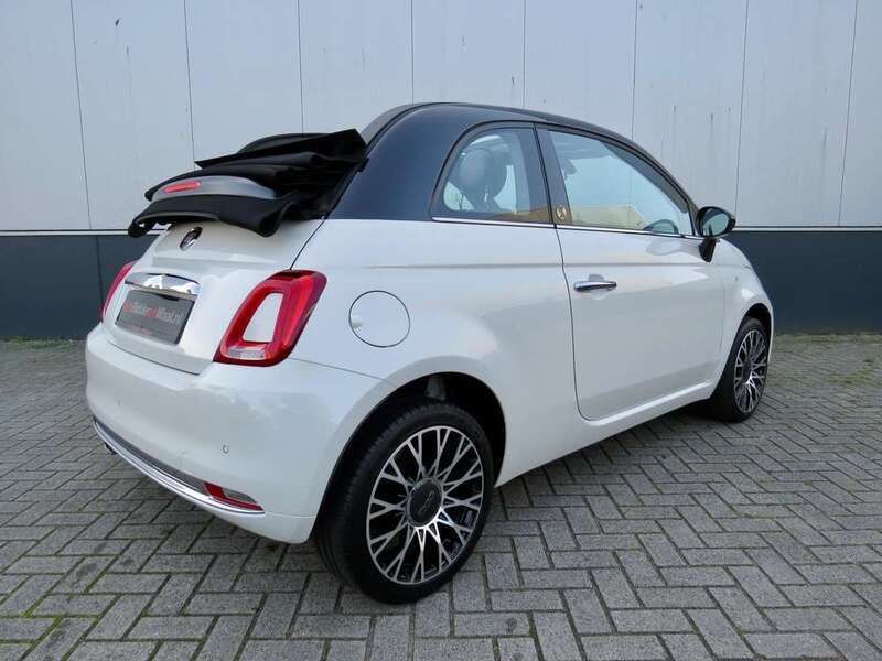 Wit Gebruikt 2019 Fiat 500C Cabriolet | € 14.450 (Eerlijke prijs) - Afbeelding 1/3