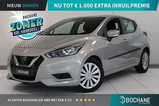 Grijs Gebruikt 2020 Nissan Micra Acenta Hatchback | € 13.240 (Eerlijke prijs) - Afbeelding 1/4