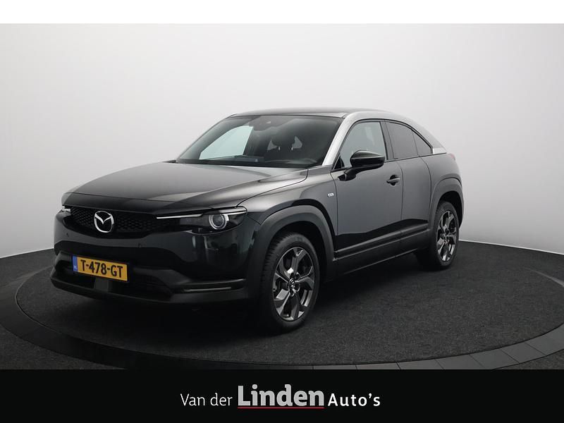 Zwart Gebruikt 2023 Mazda MX30 Makoto SUV | € 18.845 - Afbeelding 1/4