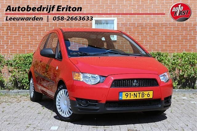 Rood Gebruikt 2010 Mitsubishi Colt Edition Hatchback | € 4.995 (Eerlijke prijs) - Afbeelding 1/4