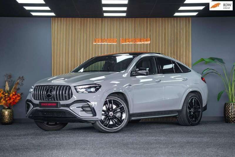 Grijs, metallic lak Gebruikt 2023 Mercedes GLE400 AMG Line Premium Coupé | € 105.950 (Duur) - Afbeelding 1/4