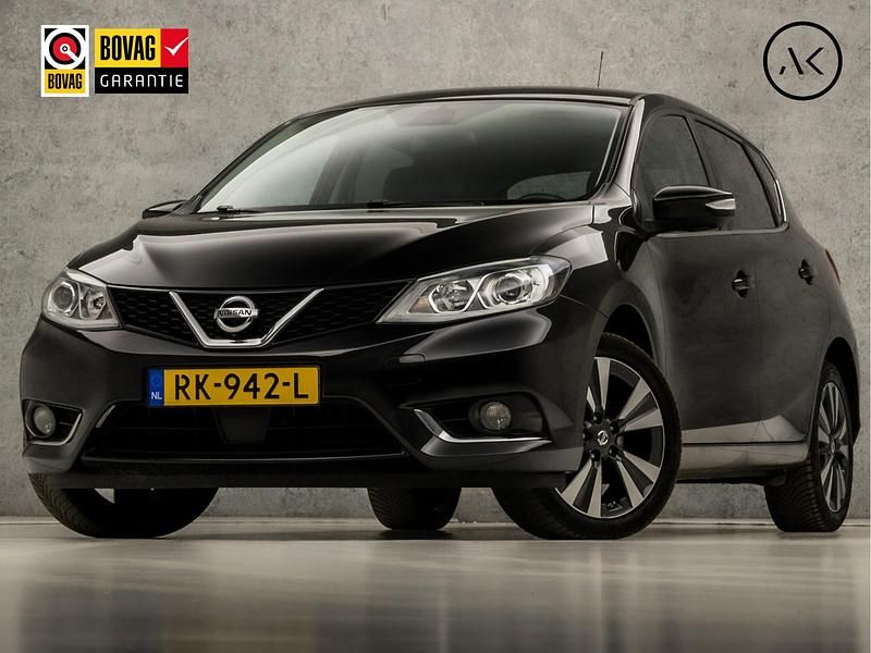 Zwart Occasion 2018 Nissan Pulsar Tekna Hatchback | € 10.945 (Eerlijke prijs) - Afbeelding 1/4