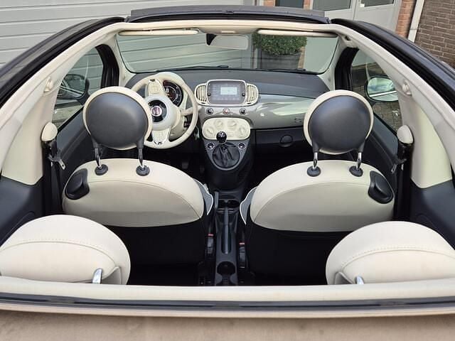 Occasion Fiat 500C Lounge 82 PK (60 kW) 2017 Grijs Cabriolet