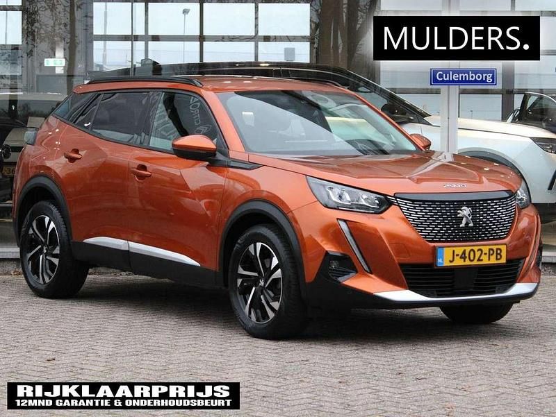 Oranje Occasion 2020 Peugeot 2008 Allure SUV | € 14.995 (Iets duurder) - Afbeelding 1/3