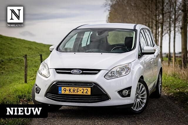 Wit Gebruikt 2013 Ford Grand C-Max Titanium MPV | € 3.490 (Goede deal) - Afbeelding 1/4
