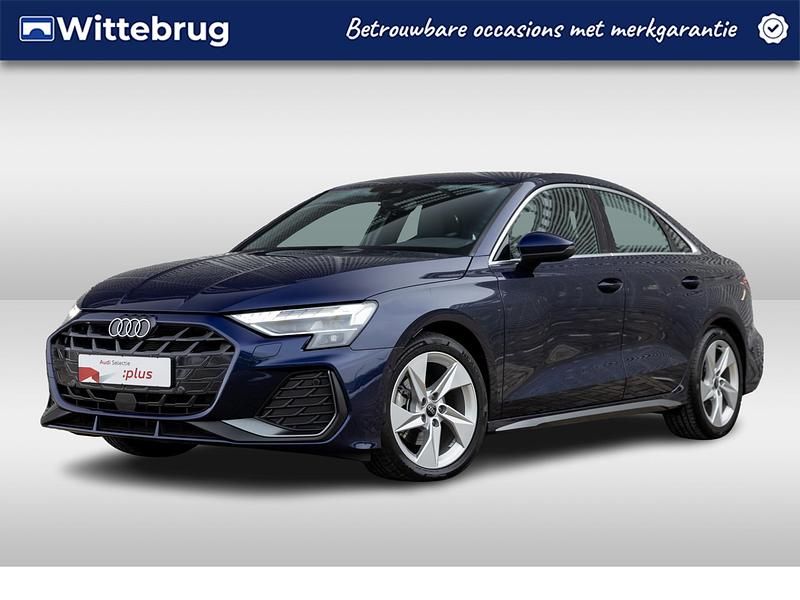 Blauw Occasion 2024 Audi A3 S-Line Sedan | € 34.950 (Eerlijke prijs) - Afbeelding 1/4