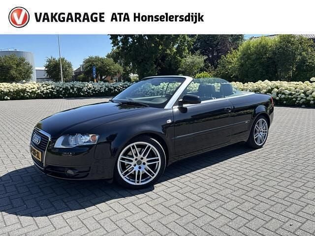 Zwart Gebruikt 2006 Audi A4 Cabriolet Comfort Cabriolet | € 6.250 (Super prijs) - Afbeelding 1/4