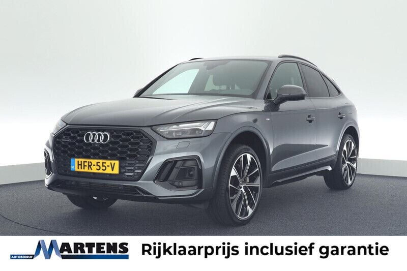 Grijs Gebruikt 2021 Audi Q5 Sportback Black Edition SUV | € 39.949 (Super prijs) - Afbeelding 1/4