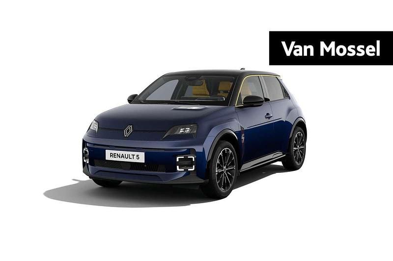 Blauw Nieuw 2025 Renault 5 E-Tech Iconic Hatchback | € 34.490 (Eerlijke prijs) - Afbeelding 1/4