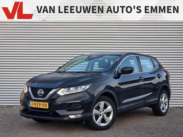 Zwart Occasion 2019 Nissan Qashqai Acenta SUV | € 15.400 (Goede deal) - Afbeelding 1/3