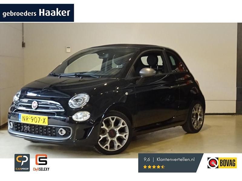 Zwart Occasion 2017 Fiat 500C Cabriolet | € 11.900 (Eerlijke prijs) - Afbeelding 1/3