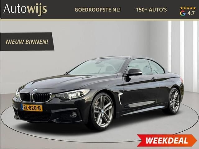 Zwart Gebruikt 2018 BMW 430 Cabriolet Executive Cabriolet | € 28.795 (Goede deal) - Afbeelding 1/4