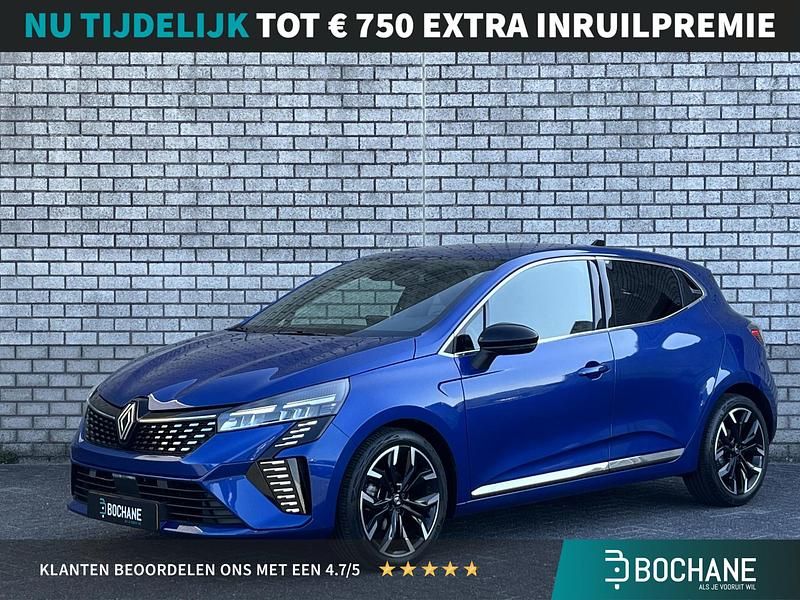 Blauw Gebruikt 2024 Renault Clio V Techno Hatchback | € 22.745 (Duur) - Afbeelding 1/4