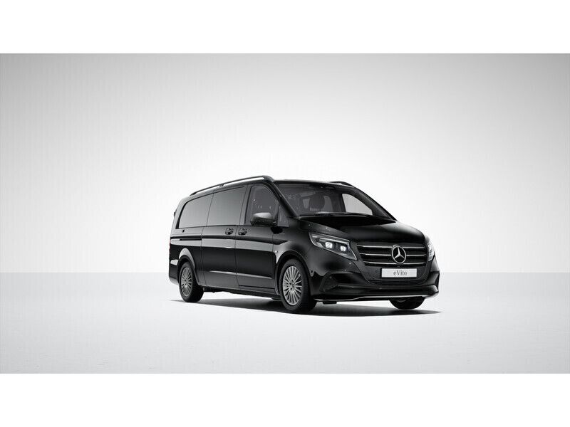 Zwart Nieuw 2025 Mercedes e-Vito MPV | € 65.830 - Afbeelding 1/4