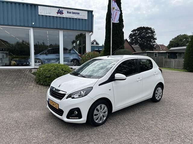 Wit Gebruikt 2019 Peugeot 108 Active Hatchback | € 7.400 (Goede deal) - Afbeelding 1/4