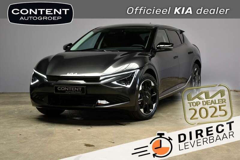 Interstellar grey (grijs metallic) Nieuw 2025 Kia EV6 2 SUV | € 50.140 (Super prijs) - Afbeelding 1/4