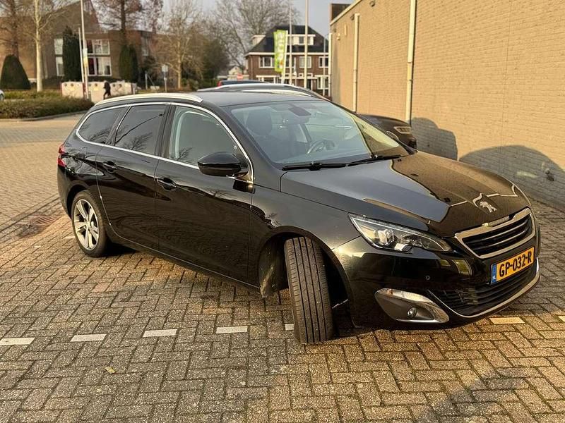 Occasion Peugeot 308 SW Allure 131 PK (96 kW) 2015 Zwart Stationwagen