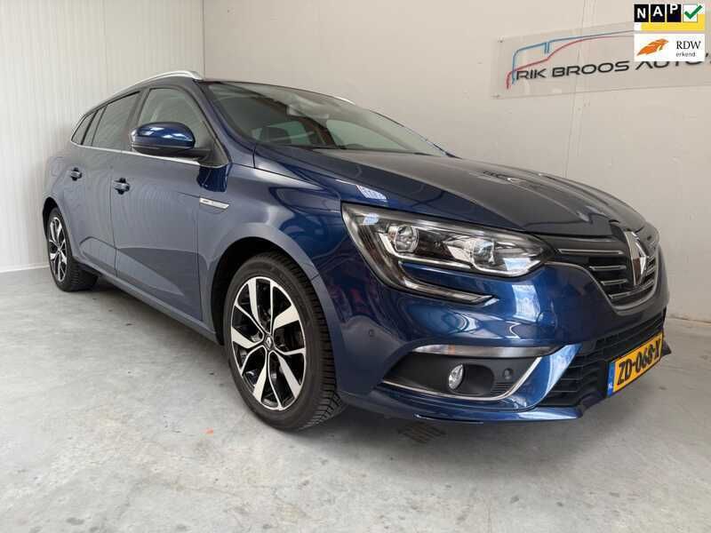 Blauw Gebruikt 2019 Renault Mégane GrandTour Bose Edition Stationwagen | € 14.995 (Eerlijke prijs) - Afbeelding 1/4