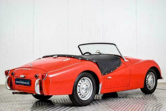 Occasion Triumph TR3 1959 Rood Cabriolet
