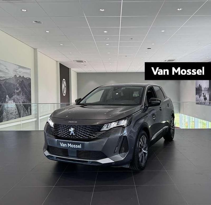 Grijs Gebruikt 2022 Peugeot 3008 Allure SUV | € 25.940 (Eerlijke prijs) - Afbeelding 1/3