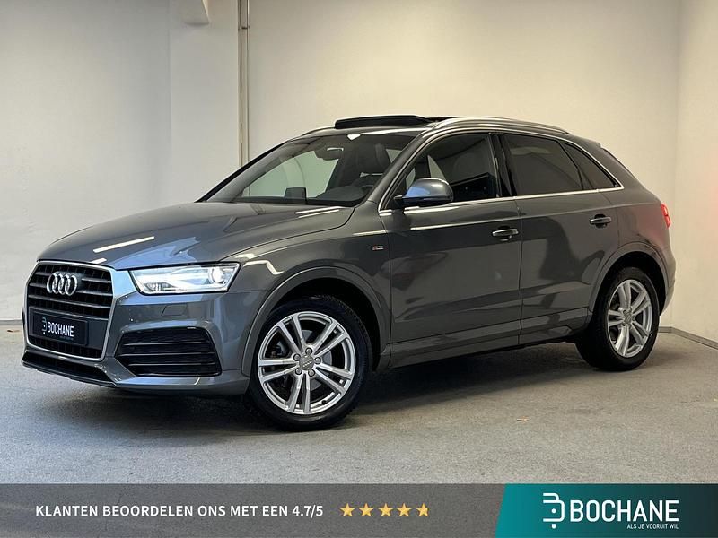 Grijs Occasion 2018 Audi Q3 S-Line SUV | € 24.685 (Eerlijke prijs) - Afbeelding 1/4