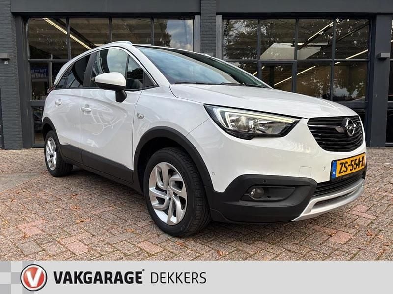 Wit Gebruikt 2019 Opel Crossland X Innovation SUV | € 15.499 (Eerlijke prijs) - Afbeelding 1/4