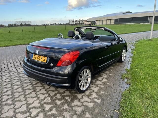 Zwart Gebruikt 2008 Peugeot 207 Roland Garros Cabriolet | € 3.450 (Eerlijke prijs) - Afbeelding 1/4