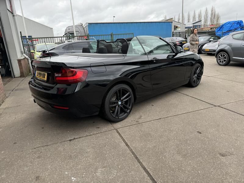 Occasion BMW 218 Executive 136 PK (100 kW) 2016 Zwart Cabriolet