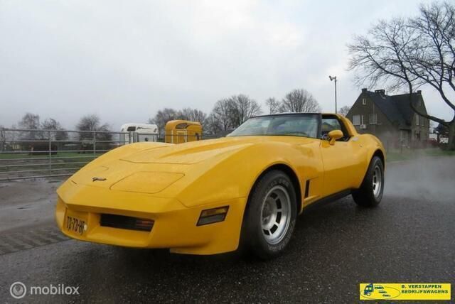 Geel Gebruikt 1981 Chevrolet Corvette Stingray Coupé | € 29.950 - Afbeelding 1/4