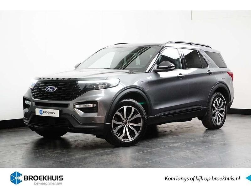 Grijs Gebruikt 2024 Ford Explorer ST-Line SUV | € 66.900 (Eerlijke prijs) - Afbeelding 1/4