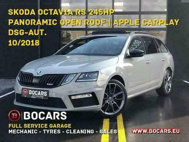 Grijs Occasion 2018 Skoda Octavia RS Stationwagen | € 28.600 (Iets duurder) - Afbeelding 1/4