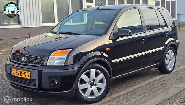 Zwart Gebruikt 2009 Ford Fusion Futura MPV | € 3.149 (Goede deal) - Afbeelding 1/4