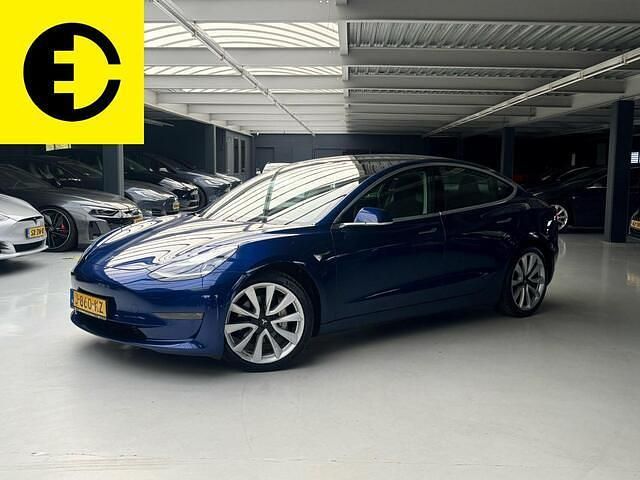 Blauw Gebruikt 2020 Tesla Model 3 Long Range AWD Sedan | € 19.950 (Eerlijke prijs) - Afbeelding 1/4