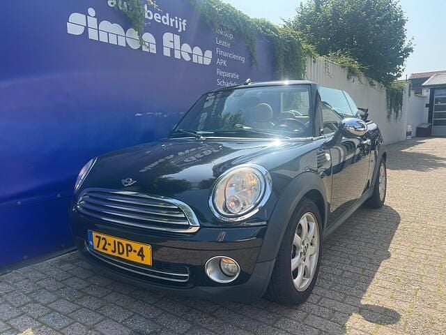 Zwart Gebruikt 2009 Mini Cooper Cabriolet Chili Cabriolet | € 6.445 (Goede deal) - Afbeelding 1/4