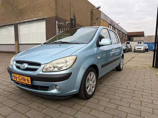 Blauw (metallic) Occasion 2008 Hyundai Getz Active Hatchback | € 4.995 (Duur) - Afbeelding 1/4