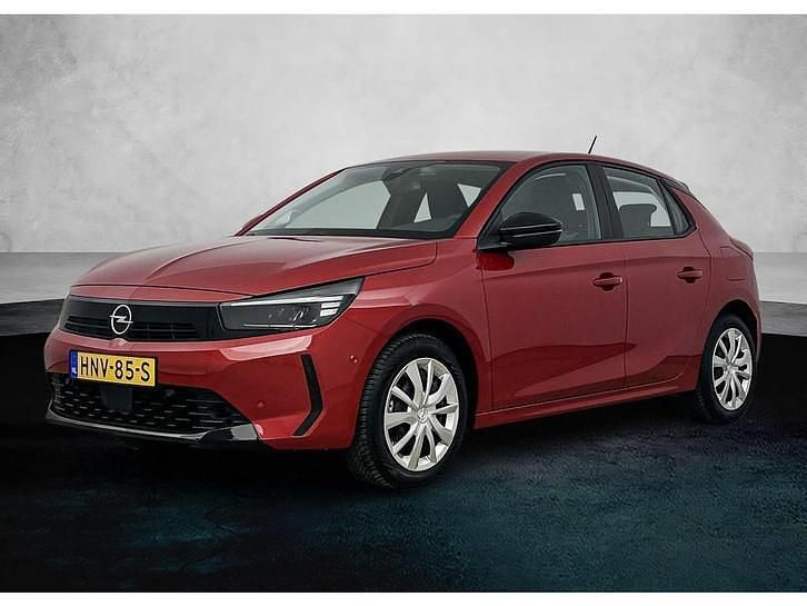 Rood Nieuw 2025 Opel Corsa Edition | € 21.720 (Super prijs) - Afbeelding 1/4