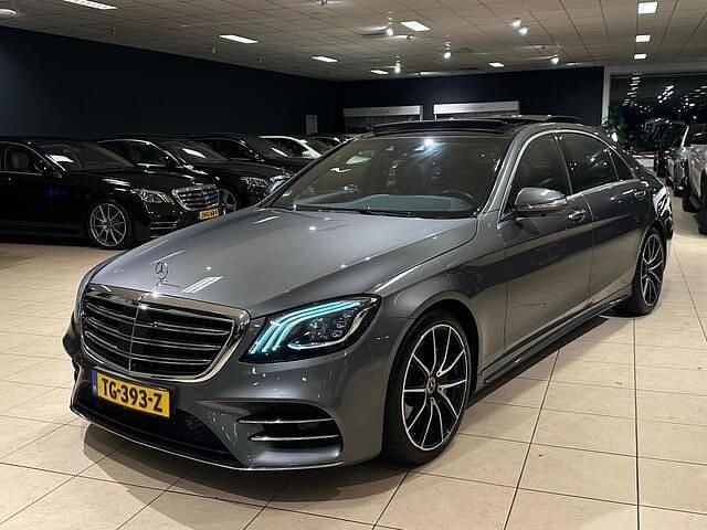 Occasion Mercedes S350 AMG line 286 PK (210 kW) 2017 Grijs (metallic) Sedan