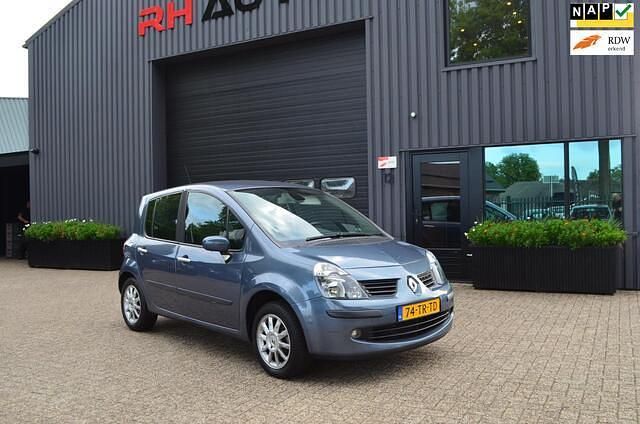 Blauw Gebruikt 2007 Renault Modus Dynamique MPV | € 5.450 (Iets duurder) - Afbeelding 1/4