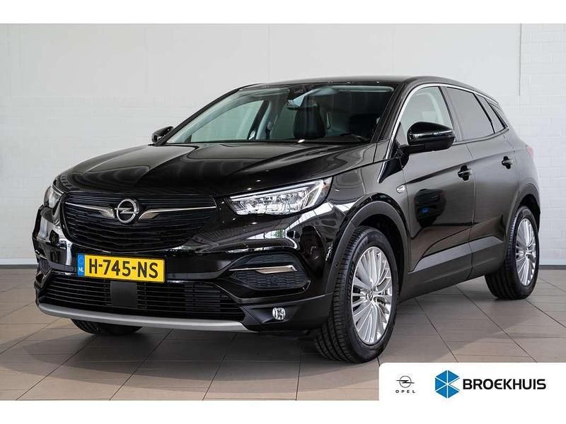Zwart Gebruikt 2020 Opel Grandland X Innovation SUV | € 18.895 (Goede deal) - Afbeelding 1/4
