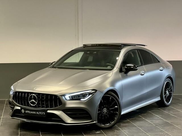 Grijs Gebruikt 2021 Mercedes CLA180 AMG Sedan | € 43.995 - Afbeelding 1/4