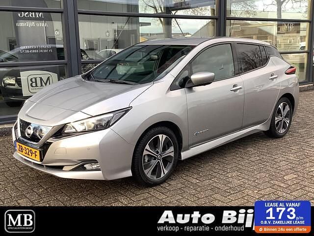 Grijs Gebruikt 2019 Nissan Leaf 360º Hatchback | € 10.495 (Super prijs) - Afbeelding 1/4