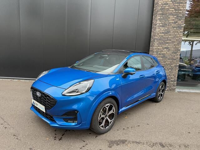 Blauw Gebruikt 2024 Ford Puma Gen-E ST-Line SUV | € 30.900 (Duur) - Afbeelding 1/4