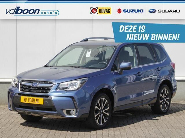 Blauw, metallic lak Gebruikt 2016 Subaru Forester Premium SUV | € 24.950 (Eerlijke prijs) - Afbeelding 1/4