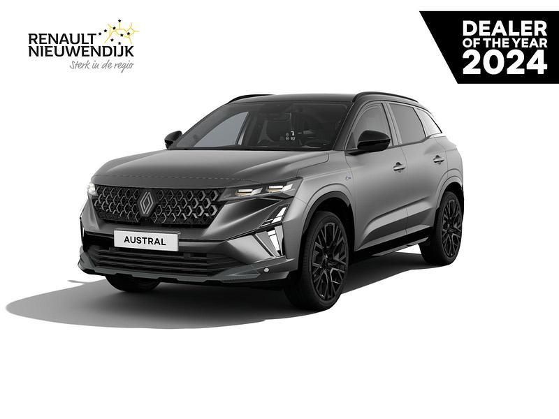 Gris schiste satin / noir étoilé (grijs mica) Nieuw 2025 Renault Austral Iconic Esprit Alpine SUV | € 55.655 - Afbeelding 1/4