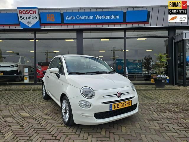 Wit Gebruikt 2016 Fiat 500 Pop Star Hatchback | € 7.950 (Eerlijke prijs) - Afbeelding 1/4