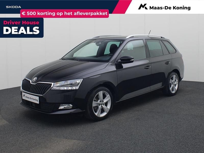 Zwart Gebruikt 2019 Skoda Fabia Style Stationwagen | € 15.940 (Eerlijke prijs) - Afbeelding 1/4