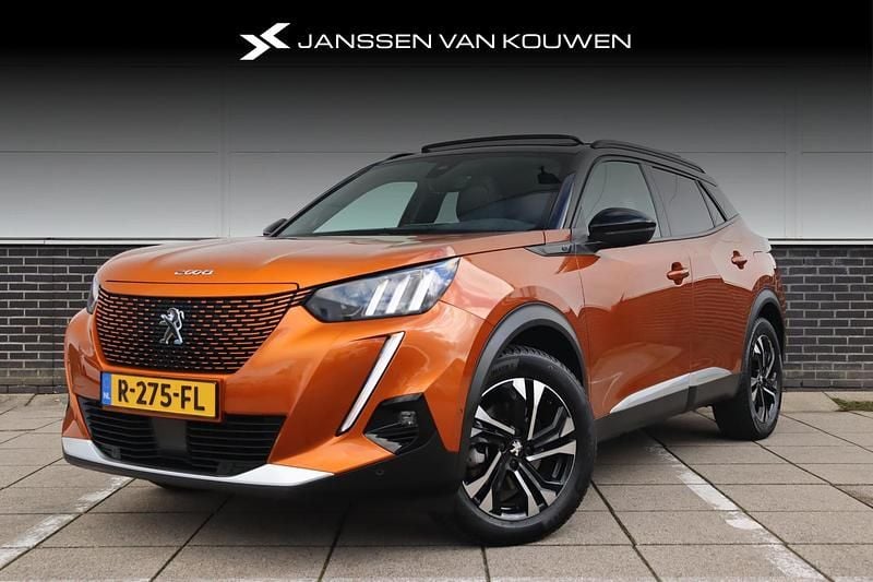 Oranje Gebruikt 2021 Peugeot e-2008 GTi SUV | € 18.495 (Goede deal) - Afbeelding 1/4