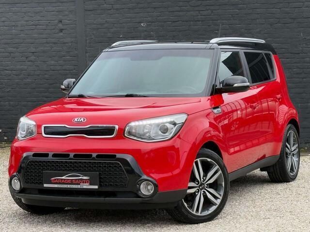 Rood Gebruikt 2015 Kia Soul Play SUV | € 6.490 - Afbeelding 1/4