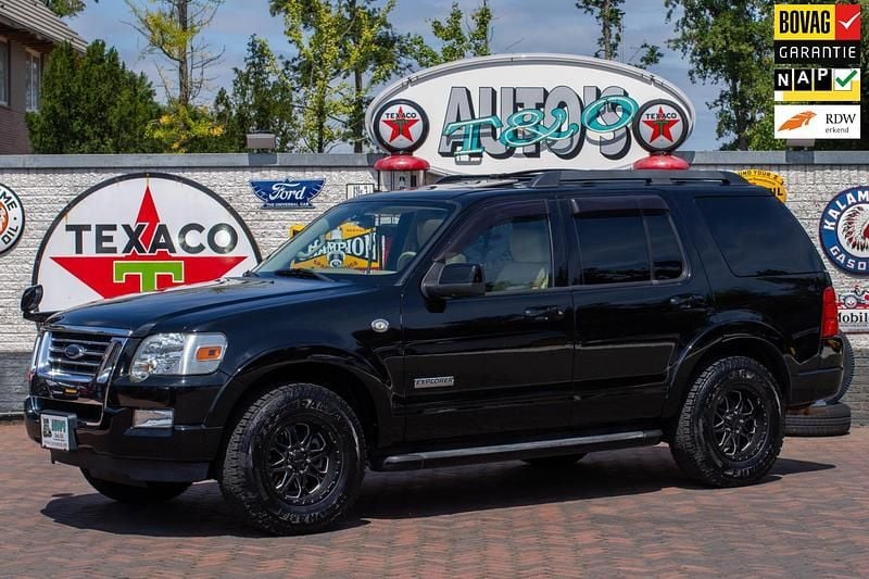 Zwart Occasion 2007 Ford Explorer SUV | € 24.950 - Afbeelding 1/4